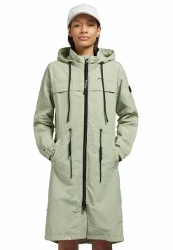 Khujo Mantel Voya3 - Parka - Blassgrün -Khujo Ventas e801705f6a1b4f3baef71cc4de7be0cc