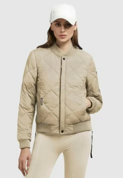 Khujo Leona - Chaquetas Bomber - Beige