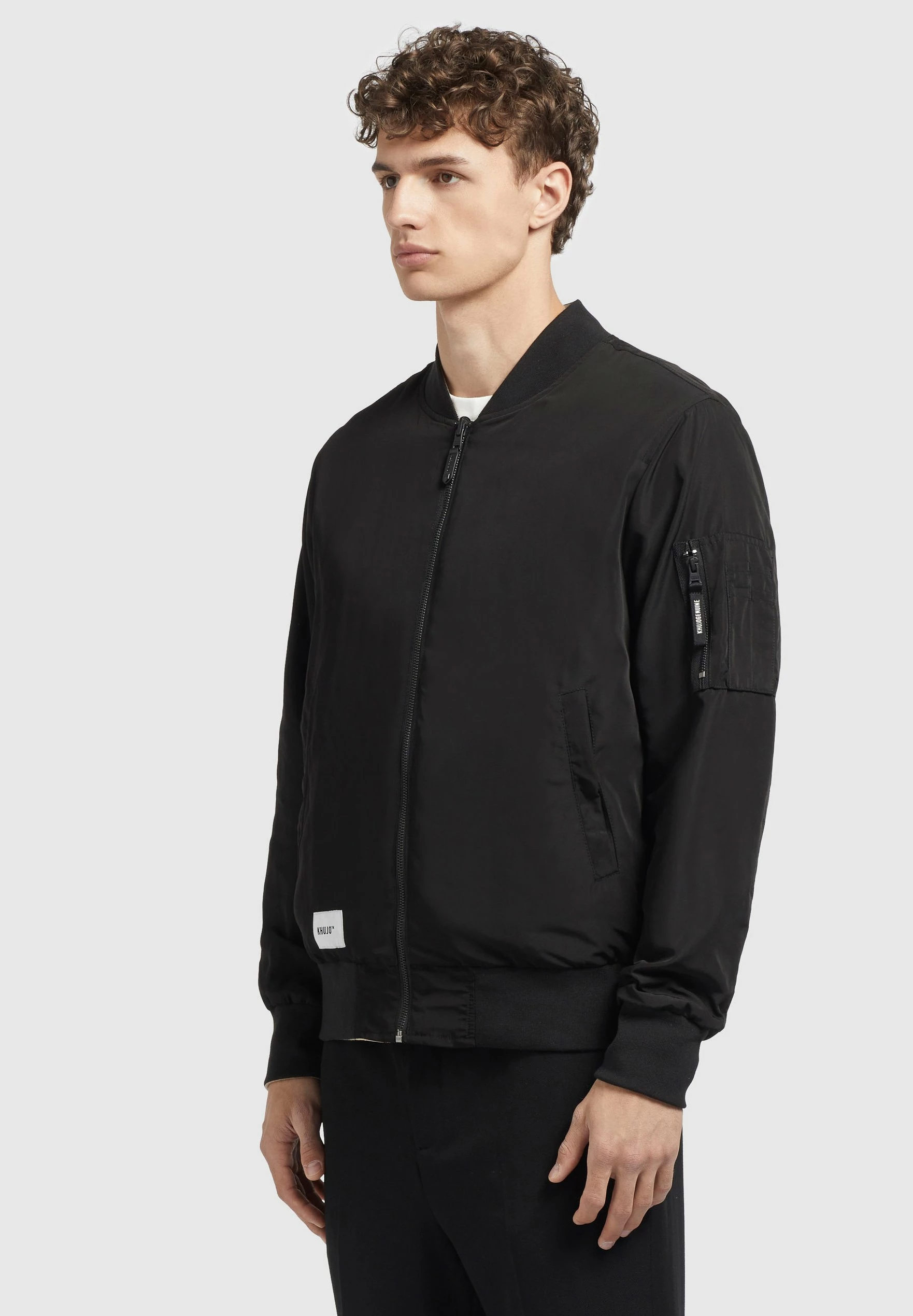 Khujo Velo - Chaquetas Bomber - Blk Bei 9 Khujo Velo - Chaquetas Bomber - Blk Bei - Imagen 7