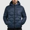 Khujo Remo - Chaqueta De Entretiempo - Dunkelblau -Khujo Ventas ebfe2ef7a8314c1b9f863abde792692d