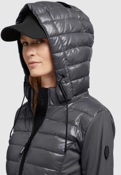 Khujo Ghita Shiny - Chaqueta De Entretiempo - Grau -Khujo Ventas ec84cb5812de44a79afcee83c22e8dfe