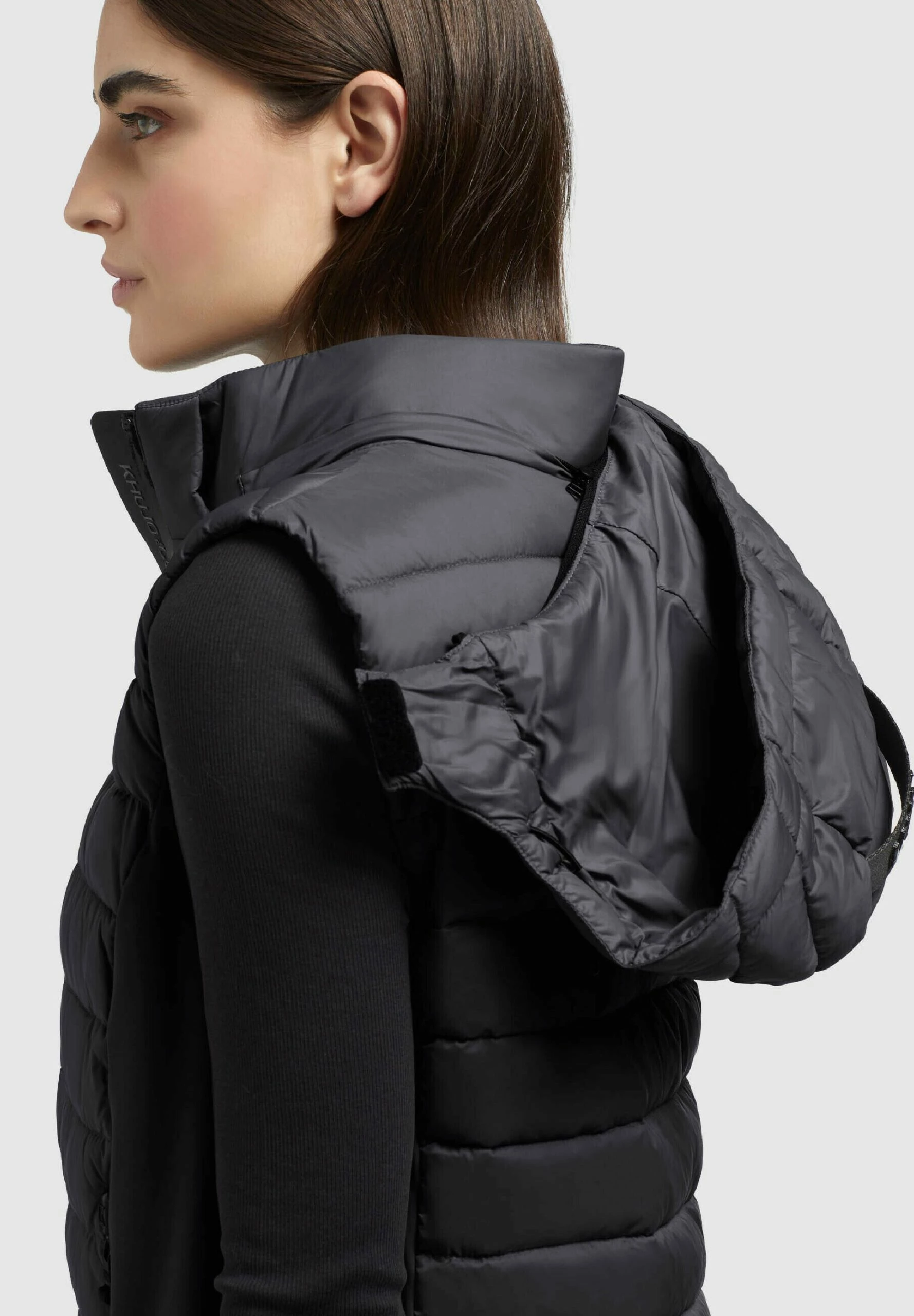 Khujo Weste Becca Matt - Chaleco - Schwarz 10 Khujo Weste Becca Matt - Chaleco - Schwarz - Imagen 8