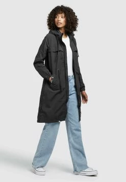 Khujo Mantel Voya3 - Parka - Schwarz -Khujo Ventas ef780ba5c17e4bb5800a0f1a8c61257f