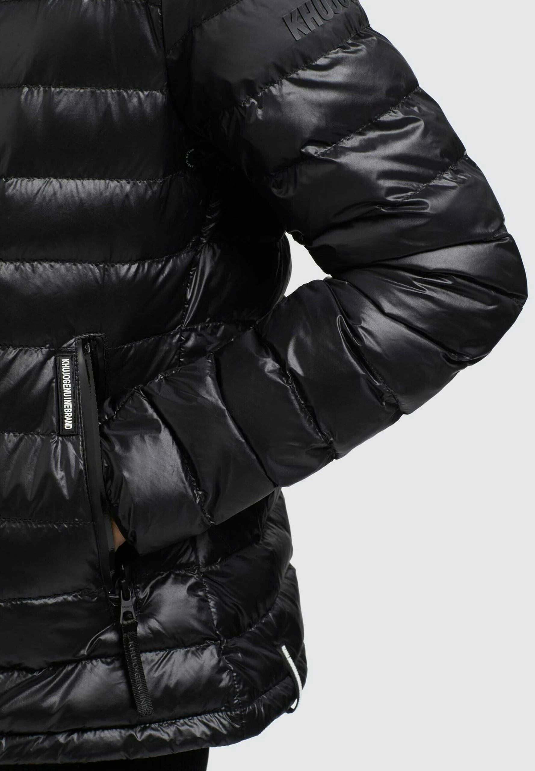 Khujo Lovina4 Shiny - Chaqueta De Entretiempo - Schwarz 9 Khujo Lovina4 Shiny - Chaqueta De Entretiempo - Schwarz - Imagen 7