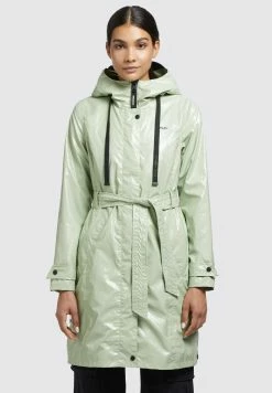Khujo Alecia - Gabardina - Blassgrün