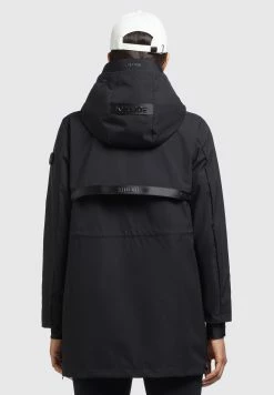 Khujo Zoni - Parka - Schwarz -Khujo Ventas fdd20d46701c4474ac87bfe0922de555